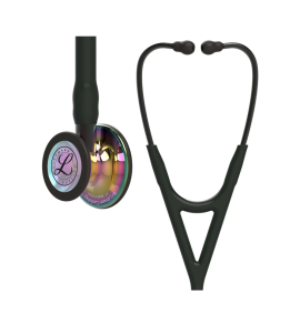 Estetoscópio LITTMANN Cardiology IV 6240 Preto e Rainbow 3M